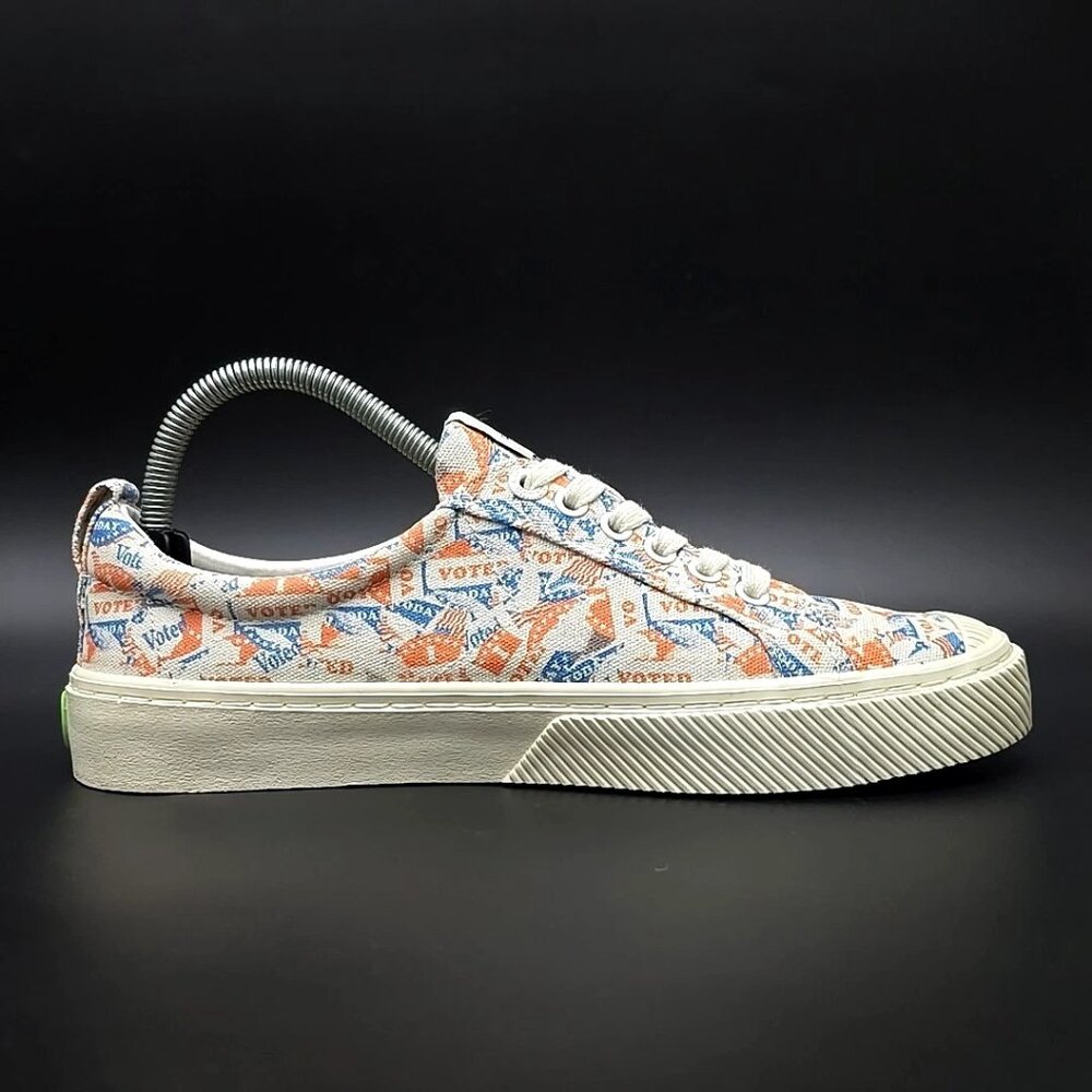 Cariuma + Crooked Voted Canvas Sneakers Women’s Size 9.5 Men’s Size 8 - Picture 6 of 12